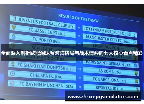 全面深入剖析欧冠淘汰赛对阵格局与战术博弈的七大核心看点精彩