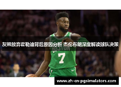 灰熊放弃霍勒迪背后原因分析 杰伦布朗深度解读球队决策